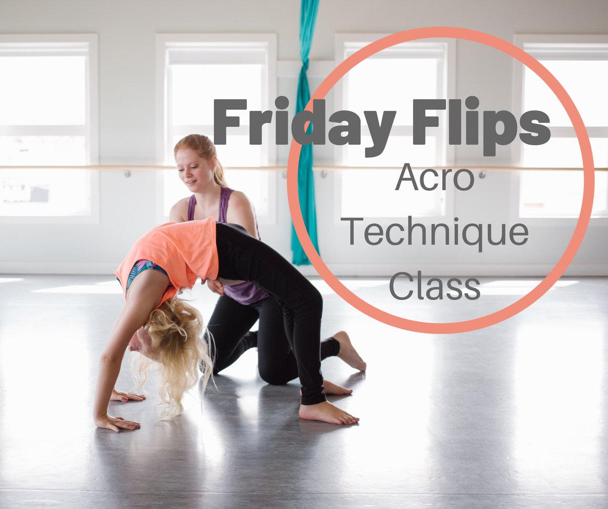 DanceMagicRD's tweet photo. NEW Class! Your acrobat is going to love this class! Welcome to Friday Flip, an acro tech class that will enhance your skills by leaps and bounds (literally!). Fri from 7:30-8:30pm bi-weekly - Register in person, or online today! https://t.co/B3S75KVSzN https://t.co/kdmUXKsMWo