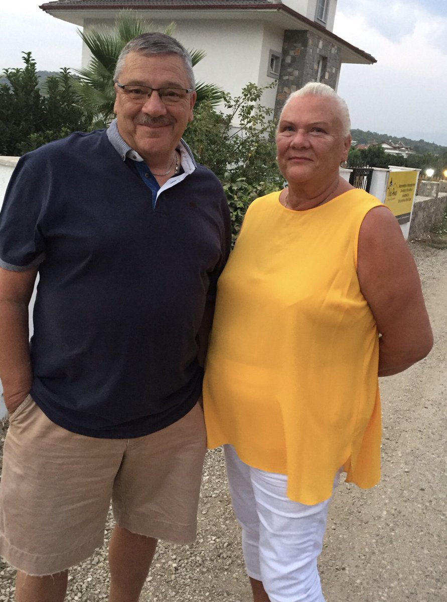 MJohnmorgan1's tweet photo. Me and other half off for our meal in Turkey #effes https://t.co/8OGc2H2Wkb