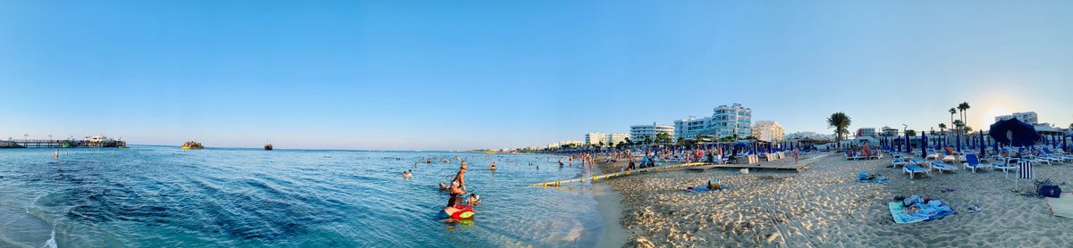 CristaHazell's tweet photo. It’s beautiful here! A fabulous welcome in #Cyprus so far, glorious sun & a fabulous beach here in #protaras I’m definitely planning on a swim here tomorrow #fabulousbeach #workfirstplaylater @VeemaEdu @Costa_VeemaEdu @musicmind #globaleducators #pano https://t.co/ztjuS6YW0V