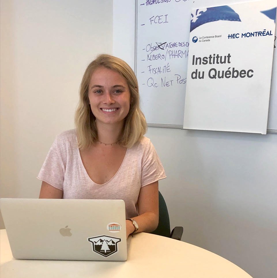 podsprogram's tweet photo. Meet Madeleine Nicoloff: PODS Fellow with a newfound passion for data visualization! She's interning at @institutduqc to analyze social mobility between 1986 and 2016.

Learn more: https://t.co/tQinmTWNCX

#DataScience #Policy #rstats #r4ds https://t.co/Y2PcImTJYm