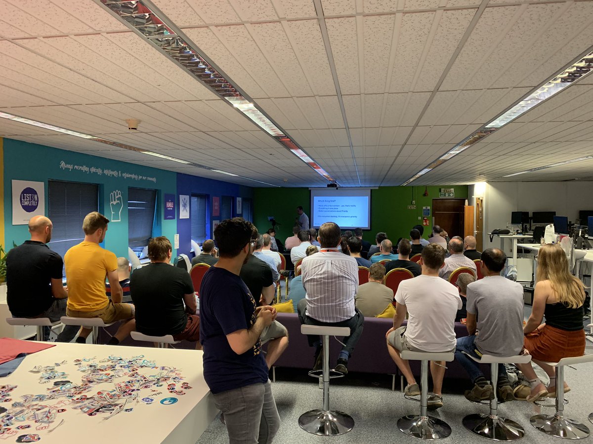 DevopsNotts's tweet image. Fantastic turnout! #devopsnotts @technottingham