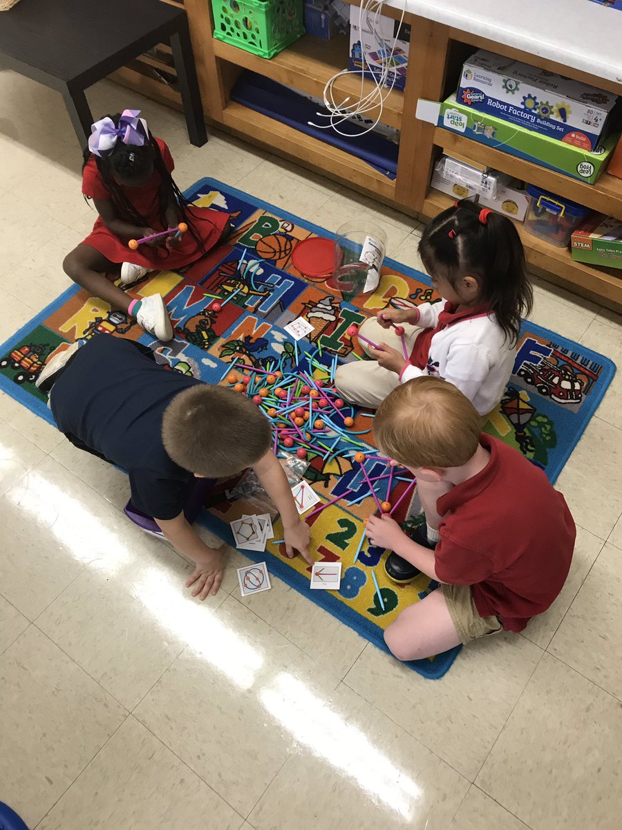 kinder_cain's tweet photo. Trying out our math centers!! #kinders @SPARK_STEM https://t.co/XDPJT5tAOE