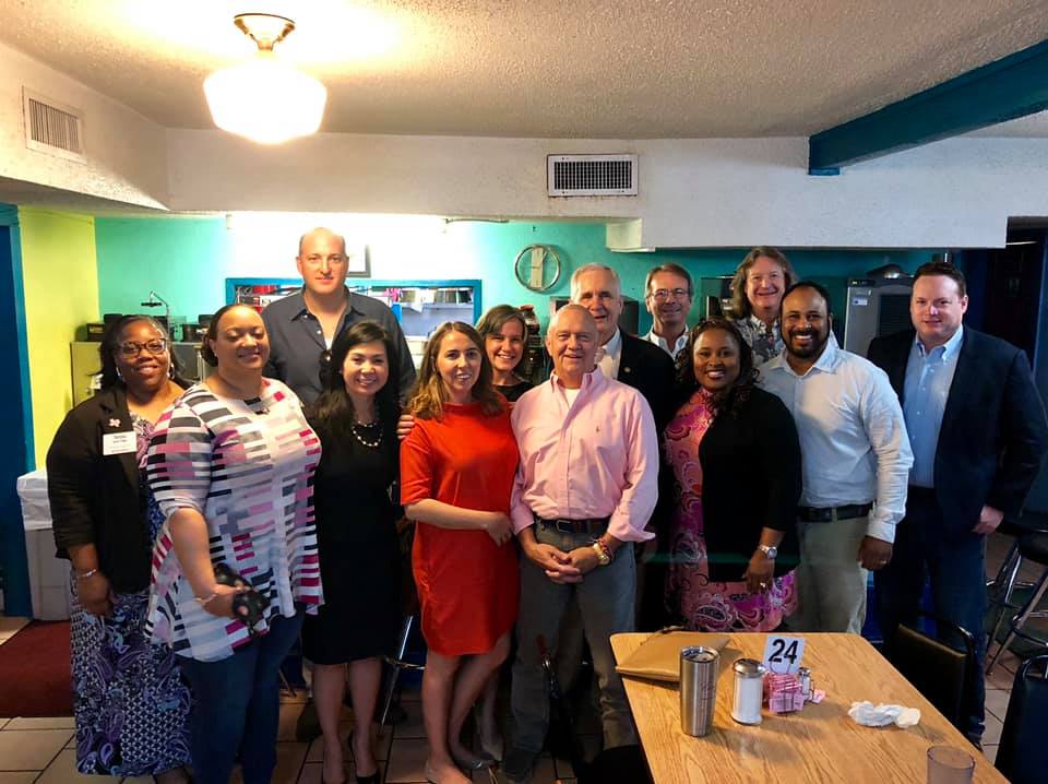 ABoR_REALTORS's tweet photo. This morning our #TREPAC donors had breakfast with Congressman @LloydDoggettTX at Joe’s Bakery & Coffee Shop. Thanks for meeting with us! #webacktrepac #aborconnects https://t.co/HL2xICfS2d