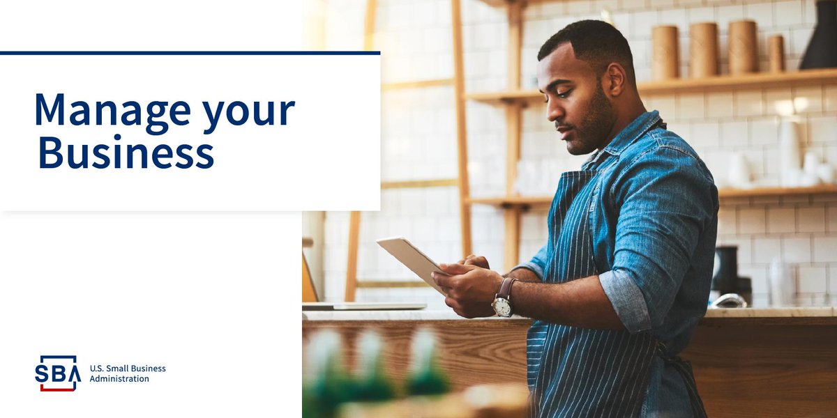 SBA_Houston's tweet image. Whether you're looking for help managing your finances, hiring employees, or paying taxes, we can help! Visit ow.ly/dxmU50vzvWX for advice on successfully managing your #smallbusiness!