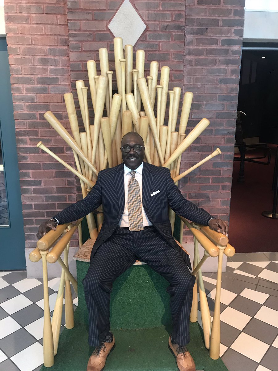 Negroleaguesmuseum On Twitter On The Throne Big Thanks To Kmbc