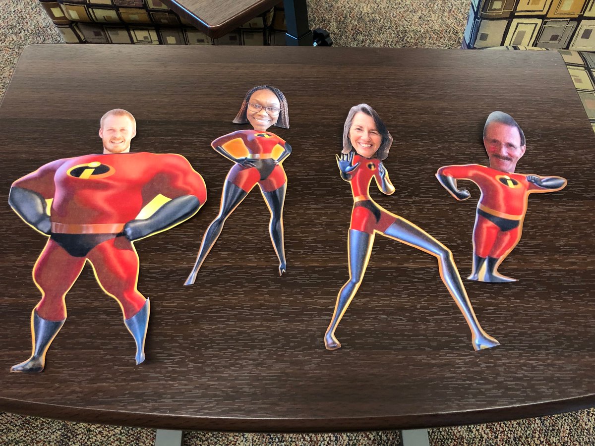 It's the first day of school and our INCREDIBLE Library and Instructional Technology Staff is ready!! Meet <a href="/CHSJaguars/">Carrboro High School</a>' finest Library and IT professionals: <a href="/tim_macarthur/">Tim MacArthur</a> our ITF, Femi Jayeola, our librarian, Margaret Devetski, our library assistant,&amp; Tom Benrimo, our Tech Asst!