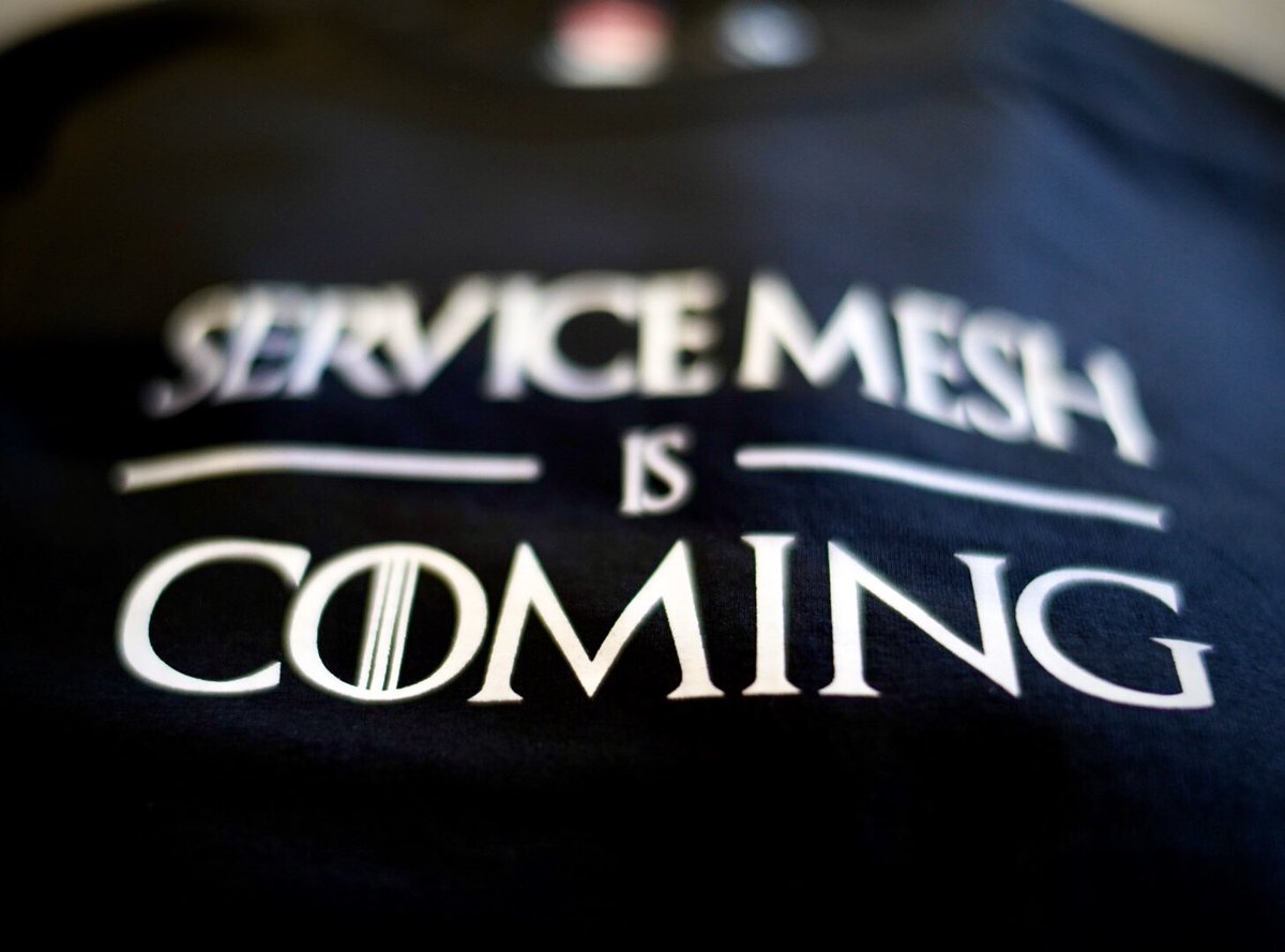 virtualconey's tweet photo. Come see an introduction to NSX Service Mesh happening right now! #CNET1033BU @NiranEC @openso Cool shirts too...! #VMworld2019 #VMworld #vmwocto https://t.co/dyC9I1nKCF