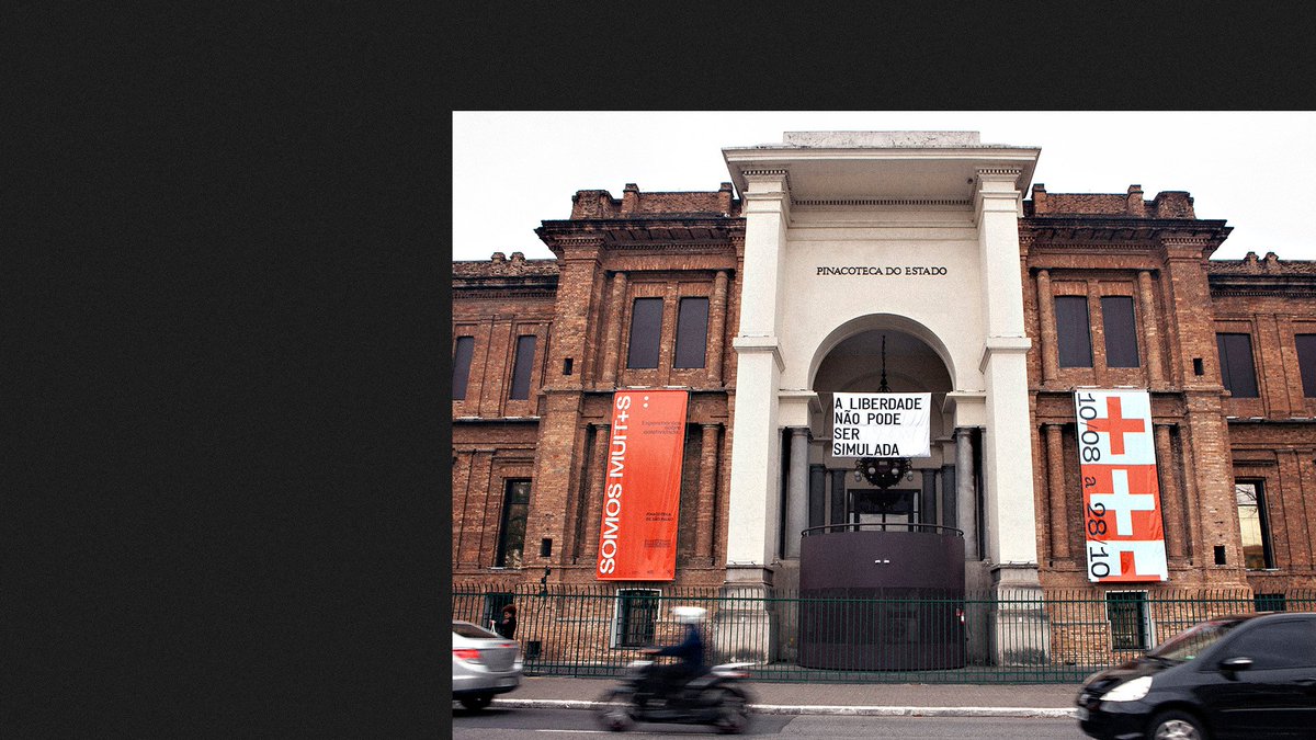 fnazca's tweet photo. ➕ ID Visual da F/Nazca para "Somos muit+s: experimentos sobre coletividade", mostra composta por experiências artísticas que dialogam com a produção de Joseph Beuys.   Em cartaz até 28 de outubro na Pina_. ➕ https://t.co/qKVyNtBuu7