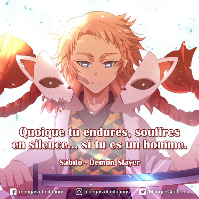 Citation Manga Anime No Twitter Quoique Tu Endures Souffres En Silence Si Tu Es Un Homme Sabito Demonslayer Kimetsunoyaiba Fanart T Co 3i9m8cjgku Pourfendeurdedemon Tanjiro Nezuko Souffledeleau Dansedufeu Lunedemoniaque Citation Manga Anime No Twitter Quoique Tu Endures Souffres En Silence Si Tu Es Un Homme Sabito Demonslayer Kimetsunoyaiba Fanart T Co 3i9m8cjgku Pourfendeurdedemon Tanjiro Nezuko Souffledeleau Dansedufeu Lunedemoniaque