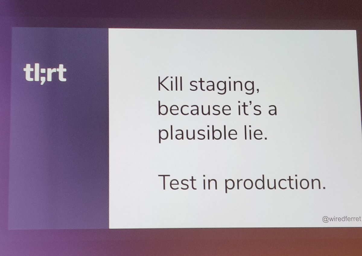 matthewi's tweet photo. Talk takeaways. This tends to I advertently be what happens anyway, embrace it. @wiredferret #DevOpsDays #devopsdaysChi https://t.co/GOYDIFZHLA