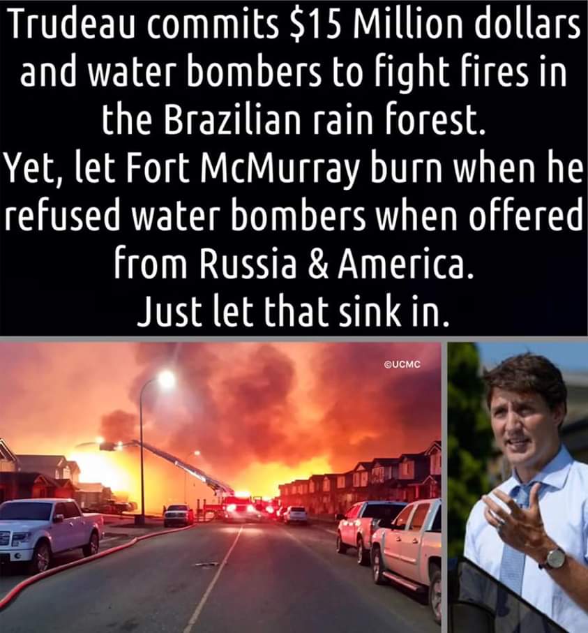 Evelynne24's tweet photo. #TrudeauWorstPM
#TrudeauMustGo
#AmazonFire
#FortMacFire https://t.co/XntgwaZ6Mr