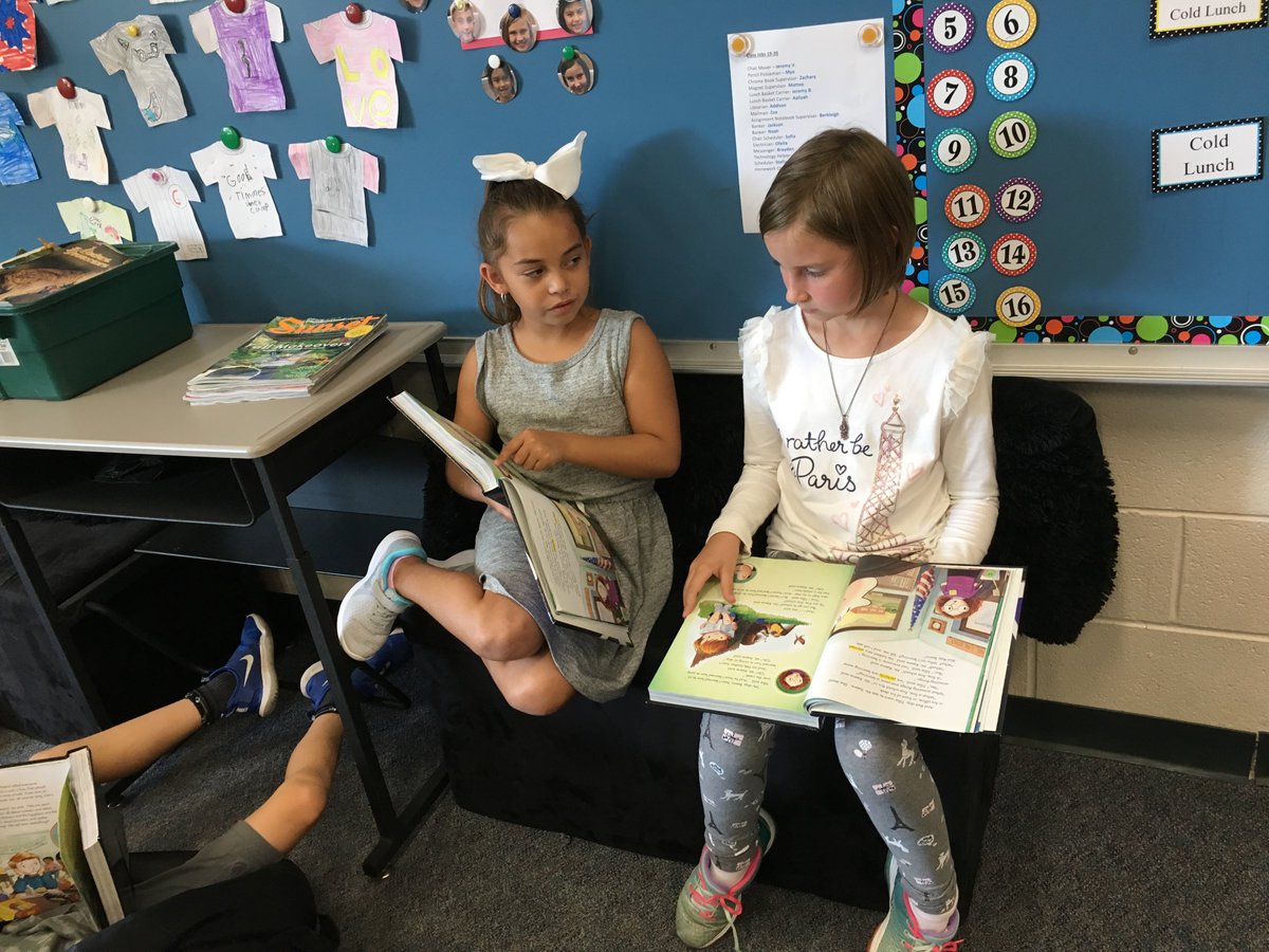 MrsSnader_D70's tweet photo. Reading a Fine, Fine, School and comparing it to Rockland! #d70shinyapple, #d70raptors https://t.co/Jrxspexur4