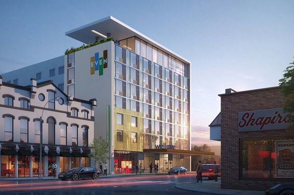 Fishers-based Dora Hospitality and Brian Shapiro are teaming up on a 6-story downtown hotel on South Meridian Street, near Shapiro's Delicatessen. buff.ly/2ZlbVjj