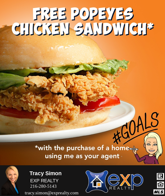 TracySimon_eXp's tweet photo. 😋😄🏠🏡🏘️🐔 #buyersagent #exprealty #popeyes #realestate #toofunny #seriouslythough https://t.co/l8glvyi9c2