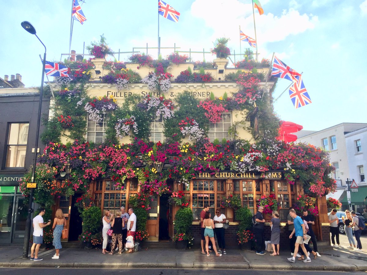 Finally calmed down and back to normal here @ChurchillArmsW8 @Fullers after the busy bank holiday.

#NottinghillCarnival 
#summerbankholiday