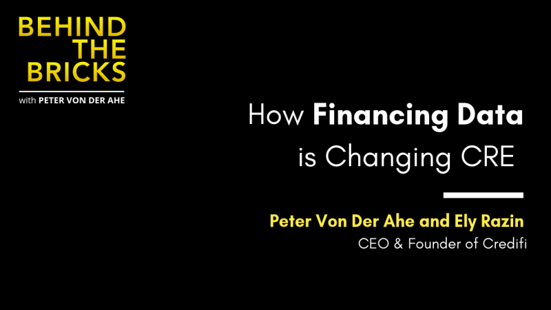 How is CRE data transforming the industry? In our recent Monthly Market Talk we sit down with  Ely Razin of <a href="/CrediFiCRE/">CrediFi</a> and hear about how he is leveraging tech to provide better tools and information about CRE capital markets. Take a listen at the link below...