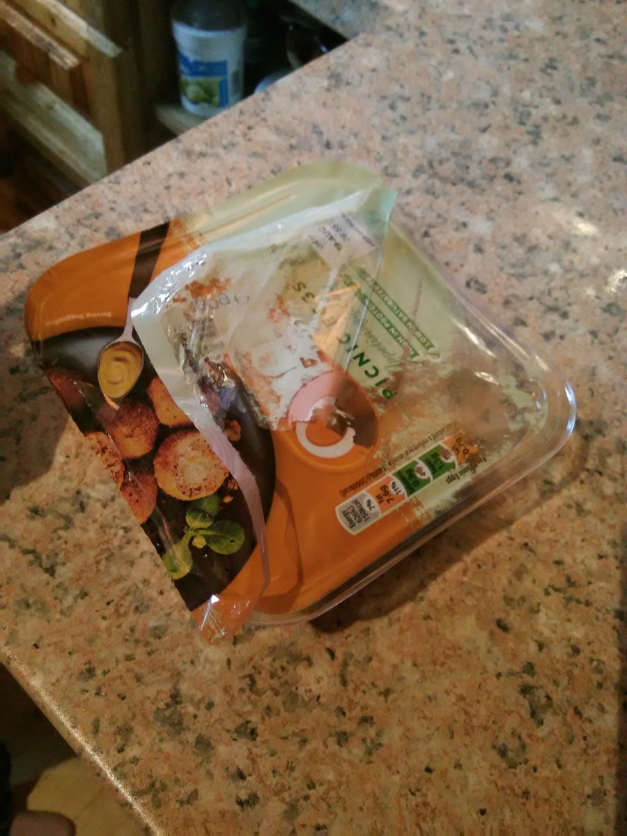 CardinalUpchuck's tweet photo. @QuornFoods do you know your packaging is crap? Every time this rips and you need a sharp pointy thing to open it, even though it looks designed to open easily.

Love and hugs https://t.co/qKldAjs2Ya