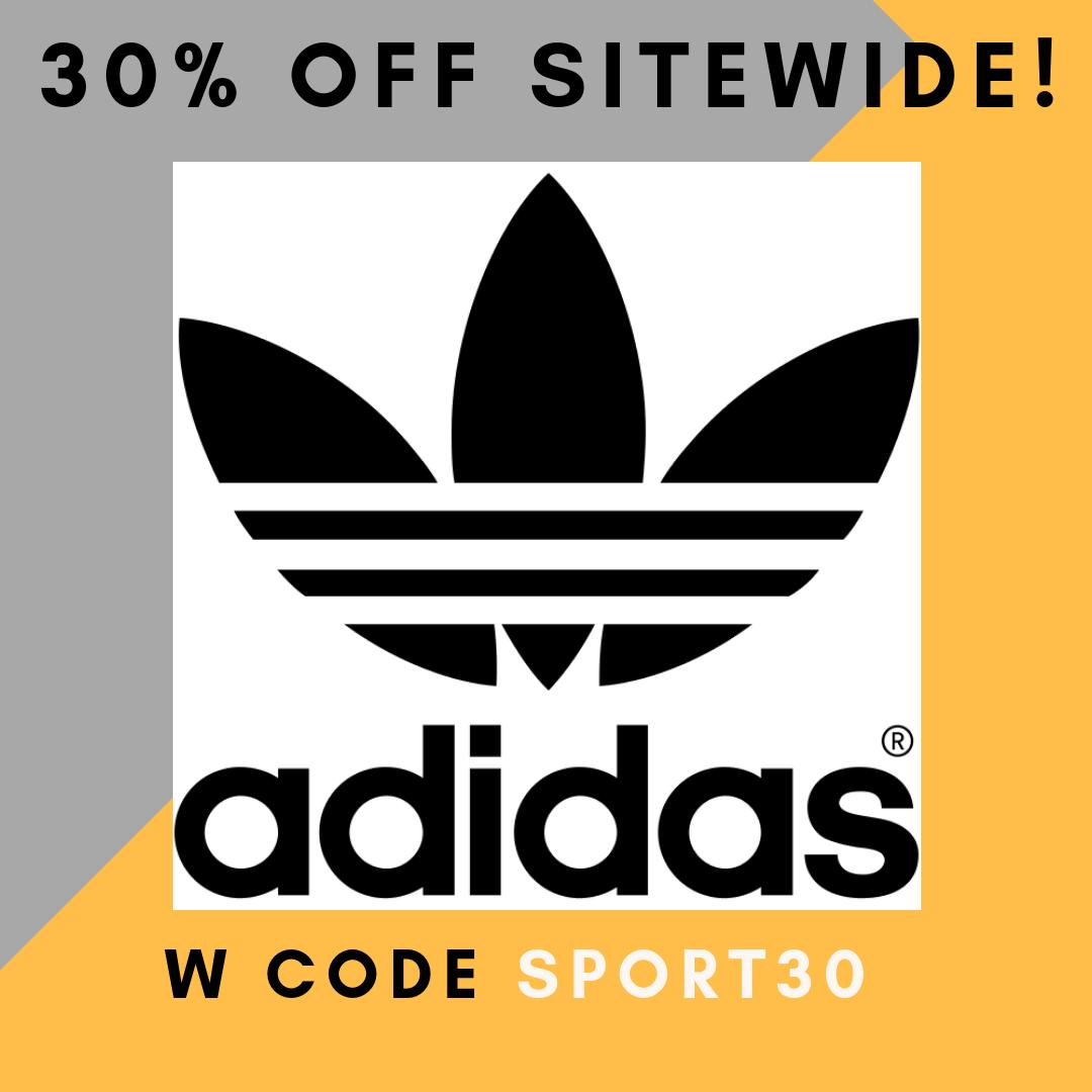 adidas 30 off sitewide