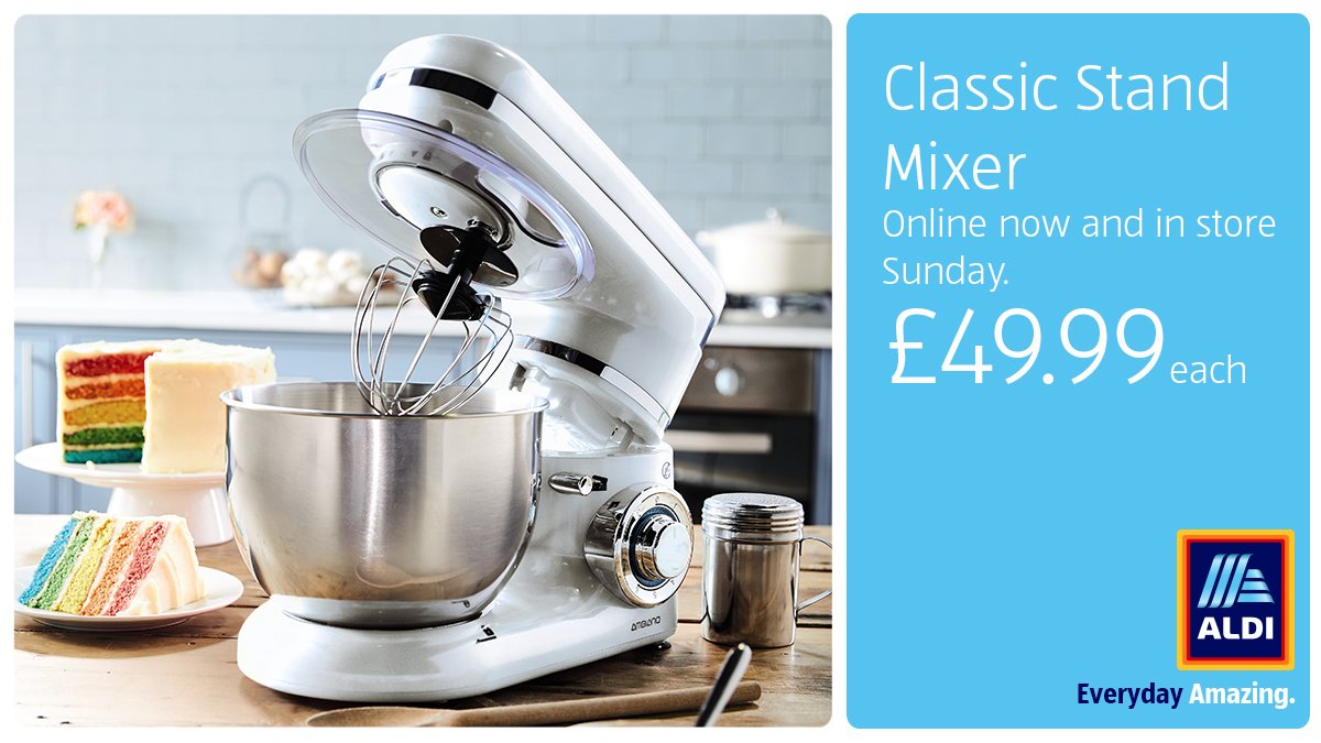 Tonight is the night we've been waiting for… We've got your number 1 essential to knead, beat and mix your way through the next 10 weeks. Like and Share for a chance to WIN one of your own. 😍 T&amp;Cs apply. bit.ly/2Uae8IB