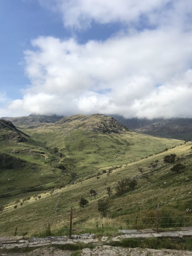 AdventureWalter's tweet photo. Every time we come to #angelsey we do a loop which we love. Start at Caernarfon then stop off at Beddgelert follow the mountain roads round to Llanberis then back to #anglesey the views from Beddgelert to Llanberis over pen-y-pass are amazing!! https://t.co/JEc10ZYWE6