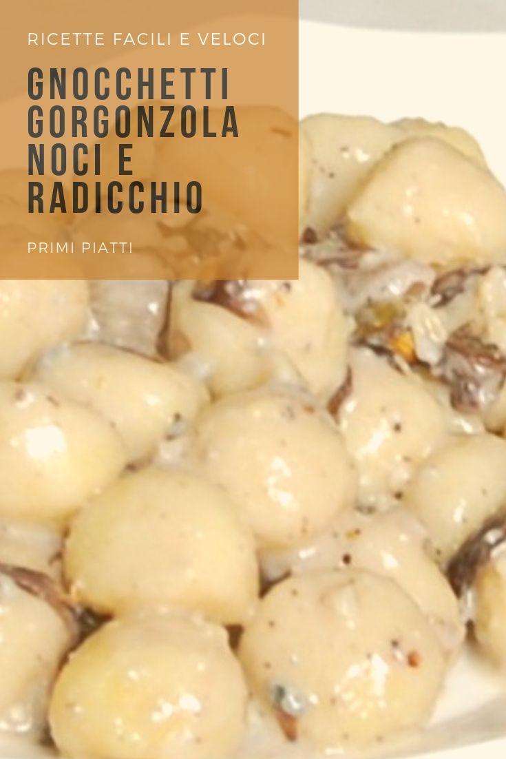 SpuntiSpuntini's tweet photo. Ricetta facile e veloce: gnocchetti gorgonzola noci e radicchio. https://t.co/VSsK0aHvMc https://t.co/9NGbijBsBN