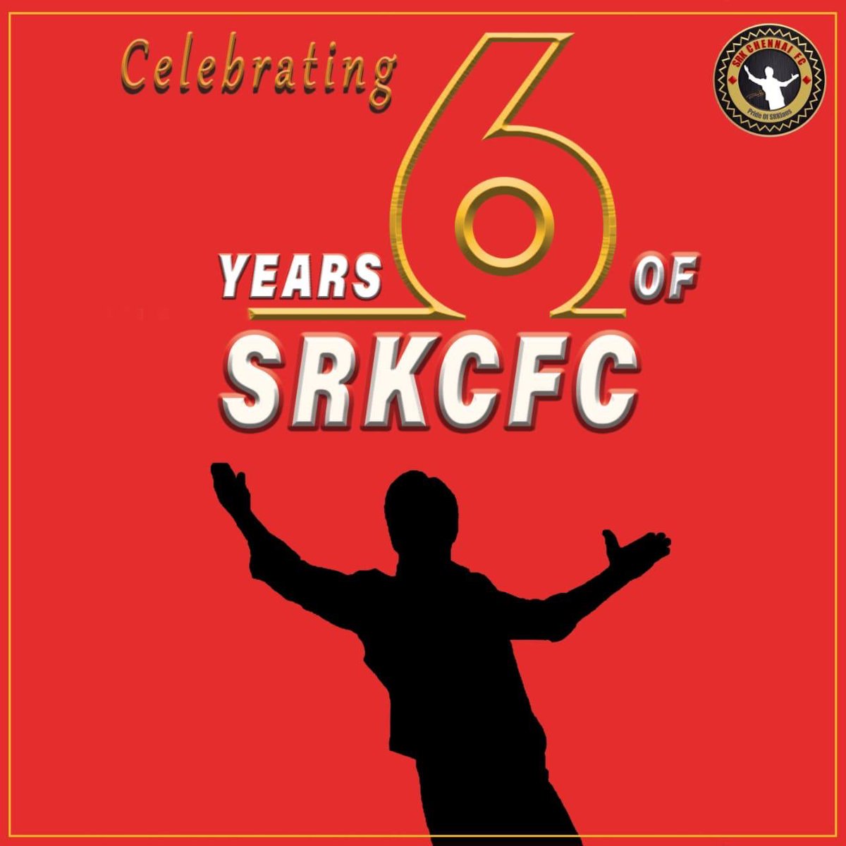 Thank You King @iamsrk Sir Ji, All SRKCFC Indian/International Family Members, SRKians & Friends From Worldwide for #6YearsOfSRKCFC for all the love you have given to us. Love You All.🙏🙂 Team SRKCHENNAIFC ❤️✨