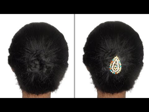 Zaineey On Twitter Simple Easy Bun Hairstyle For