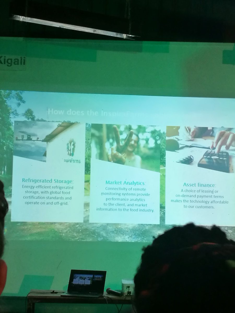 Luke Davey: 'People don't have to own cold storages but if only they have access to them'. This will help save more agricultural products that lose value before they get to the market.
#Cleancooling #agriculturegrowth