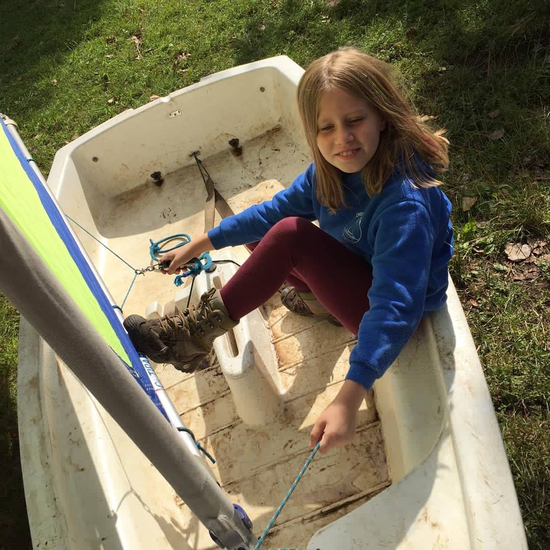 Christofoor's tweet photo. Met een potje zeiltwister de boot onderdelen leren https://t.co/ozYoq8m2VV