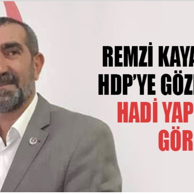 REMZİ KAYA (@davutese) on Twitter photo 