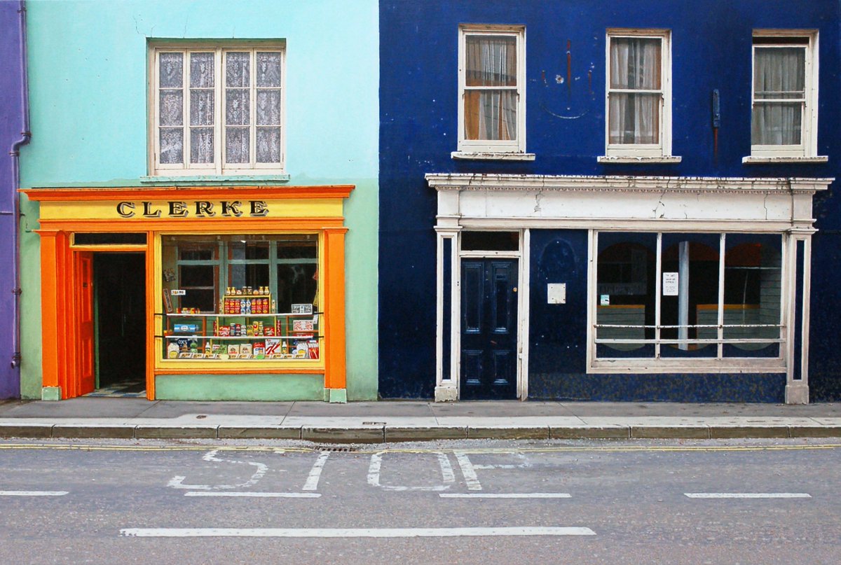 TaylorGalleries's tweet photo. John Doherty
'The Great Survivor' (Clerke's, Bridge Street, Skibbereen)
2017
acrylic on linen
81 x 122 cm
...
On view in @TaylorGalleries' #SummerGroupShow till 7 September 2019. https://t.co/kW4SGPK10O