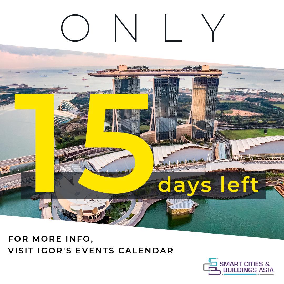 Igor_PoE's tweet photo. Only 15 days remain until the Smart Cities & Buildings Show! Check out our events calendar page for more detailed info.
https://t.co/k8HINogHtg
#IgorIoT #IgorPoE #EnablingSmartBuildings #SCBAsia #Singapore https://t.co/5NBrM2Reld