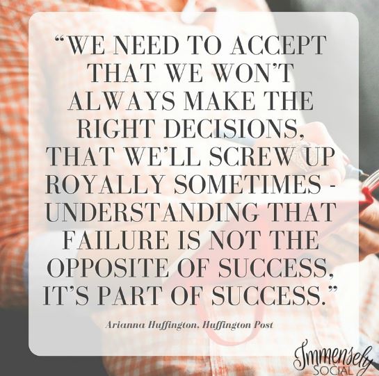 "Failure is not the opposite of success. It's part of success." #TalentObsessed <a href="/Lindsey_Reed_S/">Lindsey Reed Smith</a> <a href="/dubose_kristen/">Kristen DuBose</a>