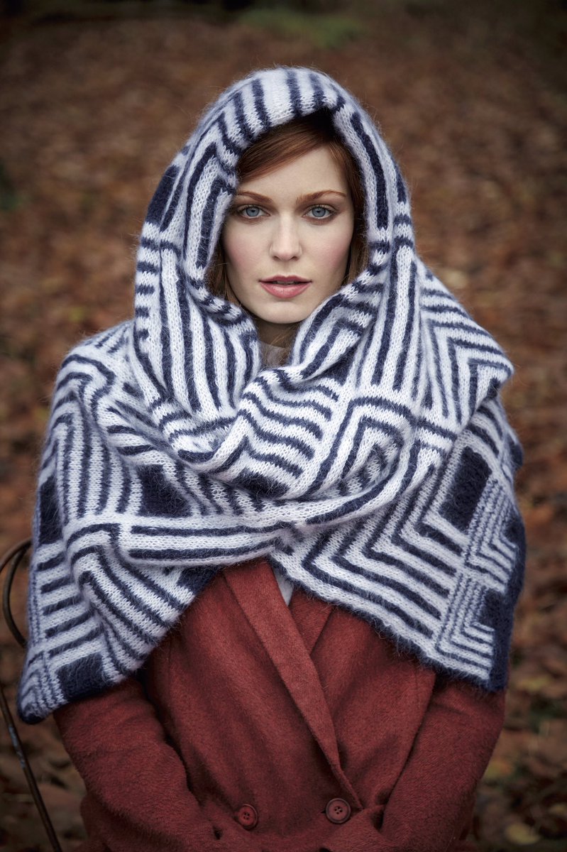 Wrap yourself up in Contrast Squares by <a href="/KaffeFassettStu/">Kaffe Fassett Studio</a> from the new brochure Kaffe Fassett’s Winter Vintage 🧶