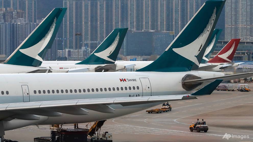 ChannelNewsAsia's tweet photo. Crew describe climate of fear at Cathay after Hong Kong sackings https://t.co/DJetxZaO62 https://t.co/ouYDcb0XEG