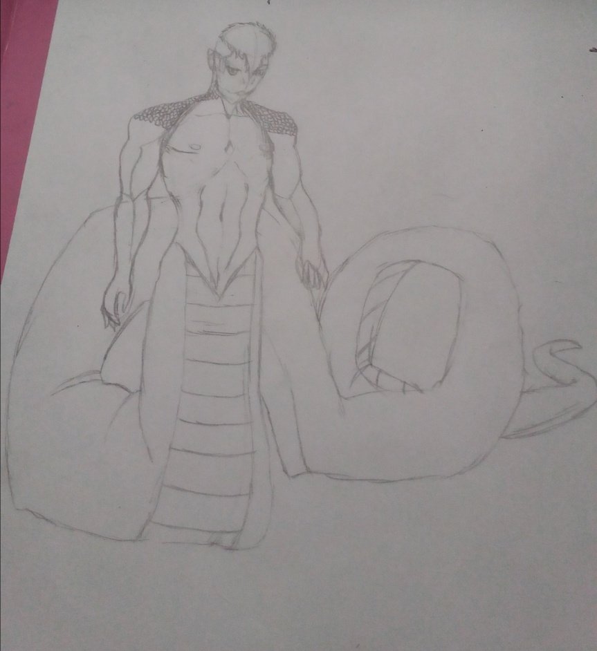 Iovine_'s tweet photo. Ya estoy terminando a mi naga Mishka hacerle las escamas de la cola me esta dando una pereza... Bueno a unas malas sigo con los otros personajes que tenía en mente. Espero que salgan tan decentes como este. La base no es mía la dejare también por aquí pues no encontré al dueño. https://t.co/ccQhIH4EDa