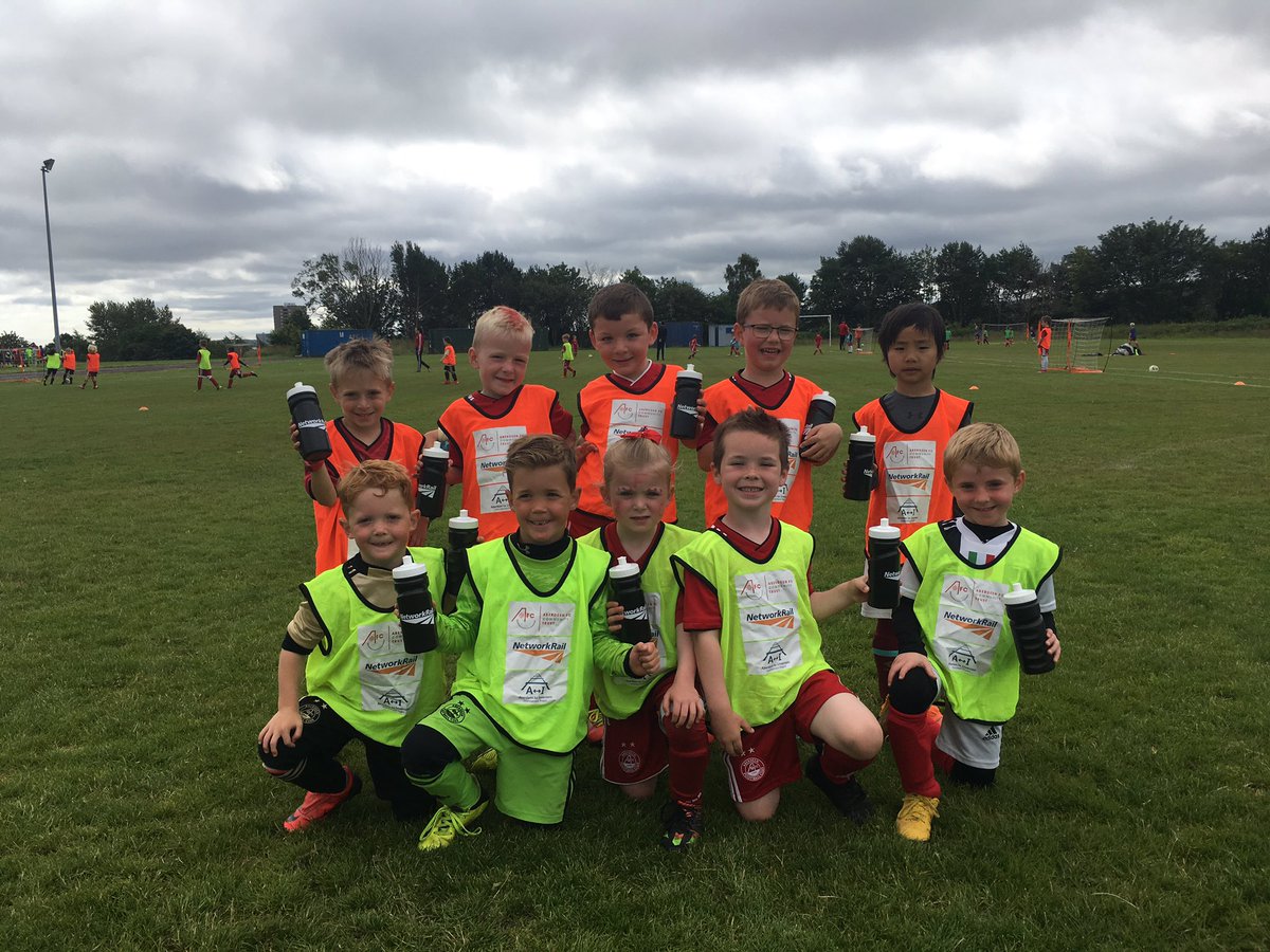 AFCCT's tweet photo. Great initiative working with @NetworkRailSCOT during our summer camps educating the children on rail safety @ScotFANorth #networkrailscot https://t.co/dixfLLa5MK