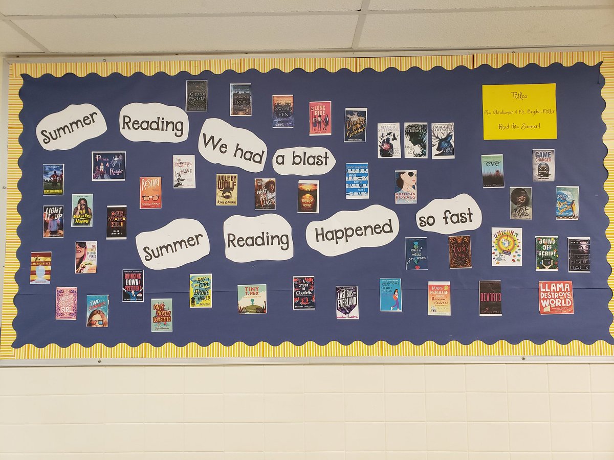 SRMS Library (@librarysrms) on Twitter photo We did other things too, but reading these books sure was fun, right <a href="/BrydenMiller/">Beth Bryden-Miller</a> !? We did other things too, but reading these books sure was fun, right <a href="/BrydenMiller/">Beth Bryden-Miller</a> !?