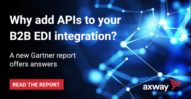 whitty210's tweet photo. Should you add APIs to your B2B integration? Check out this @Gartner_inc report: Use APIs to Modernize EDI for B2B Ecosystem Integration @axway https://t.co/rIs2OS6IPt https://t.co/Ypt2K9IV7h