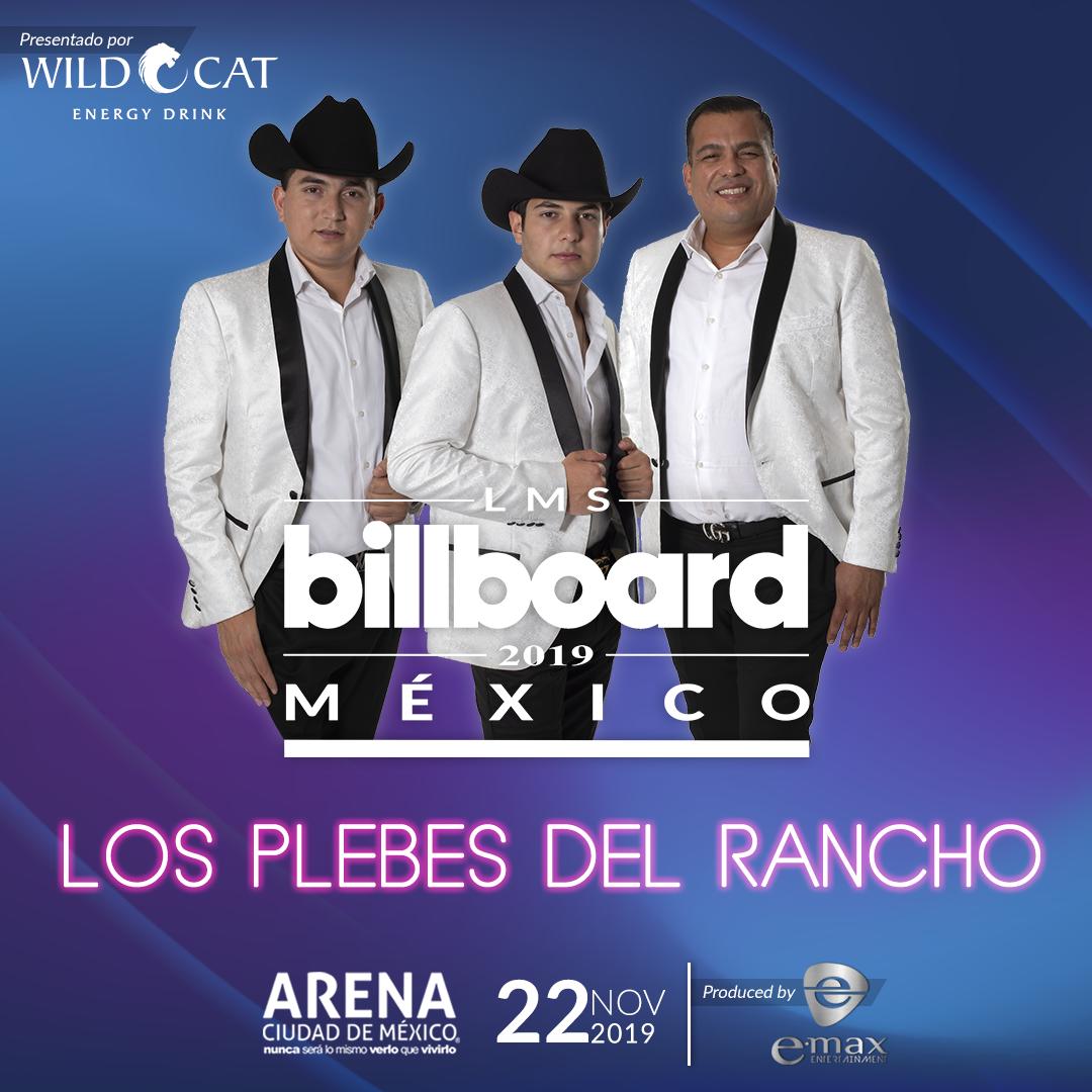 Wild Cat Mexico te trae también a LOS PLEBES DEL RANCHO a Billboard LMS Mexico 2019!!!🔥🎶 <a href="/billboard/">billboard</a> <a href="/billboardlatin/">billboard latin</a> @BillboardLM🎉 <a href="/WildCatMexico/">WildCatEnergy Mexico</a> #FeelThePower #WildCatMexico #WildCatMéxico 🎵Emax Entertainment @DuperlySalcedo