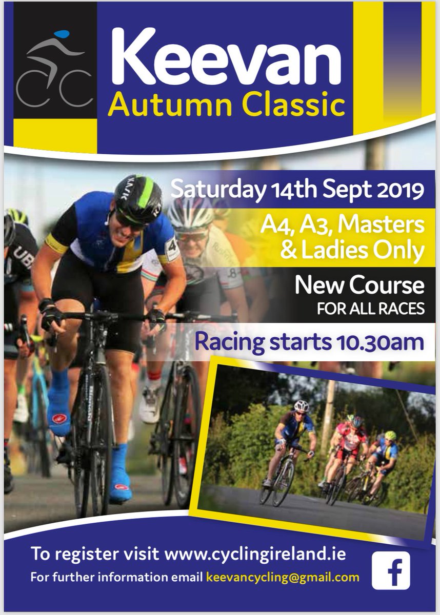 Keevan Autumn Classic, September 14th. Register for this event here racepass.co.uk/Registration/S… #ClickClickRace