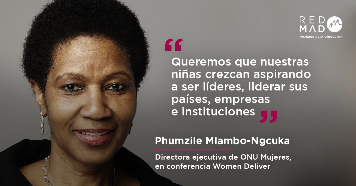 Coincidimos con <a href="/ONUMujeres/">ONU Mujeres</a>  en la necesidad de promover la participación femenina en los altos cargos de decisión y los gobiernos. La equidad de género sirve de ejemplo para que las nuevas generaciones “entiendan la diversidad como una forma de vida más normal que la exclusión”.