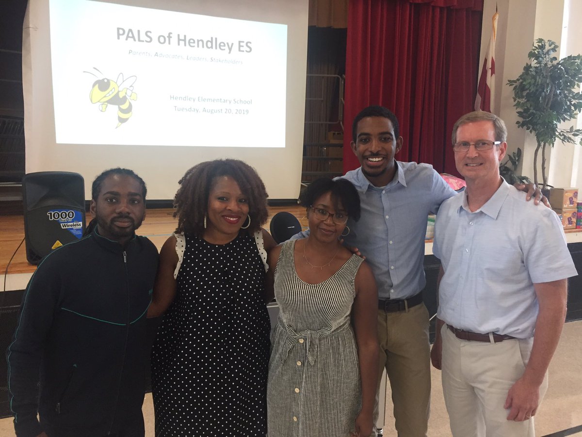 theMsRiggins's tweet photo. Parents.
Allies.
Leaders.
Stakeholders.
We had our first 🐝 PALS of @HendleyES 🐝 meeting today! Thank you @trayonwhite @MarkusSBOE and @KentWithycombe for your continued support! Let’s GO Hornets! 🐝*boom-boom-clap* https://t.co/YcuW9MhzbW