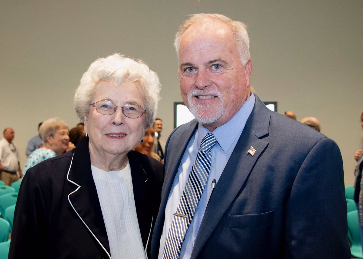 Barry Collins with my 1st grade teacher Mrs. Joyce Herring. What a great influence she made in the lives of many students!