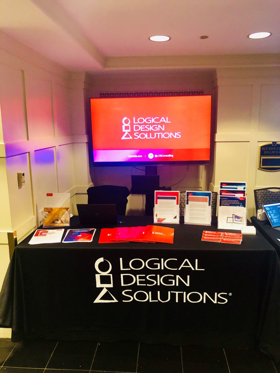 LDSConsulting's tweet photo. We're kicking things off at the @Exchange_HR Design Thinking for HR Summit here in Chicago! Be sure to stop by the LDS booth to learn more about us and to pick up your exclusive copies of our latest whitepapers. PS - don't miss @BrooksLDS' presentation at 4pm! #designthinking https://t.co/NcOfRIo16m