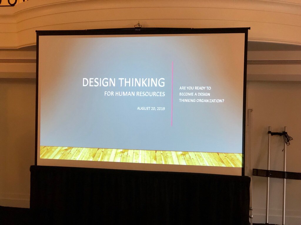 LDSConsulting's tweet photo. We're kicking things off at the @Exchange_HR Design Thinking for HR Summit here in Chicago! Be sure to stop by the LDS booth to learn more about us and to pick up your exclusive copies of our latest whitepapers. PS - don't miss @BrooksLDS' presentation at 4pm! #designthinking https://t.co/NcOfRIo16m