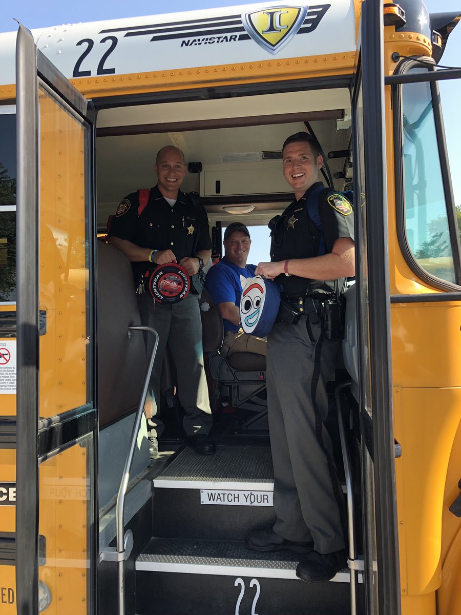 Our School Resource Officers couldn’t wait to get back to school! <a href="/rthorp45/">Sheriff Randy Thorp</a>