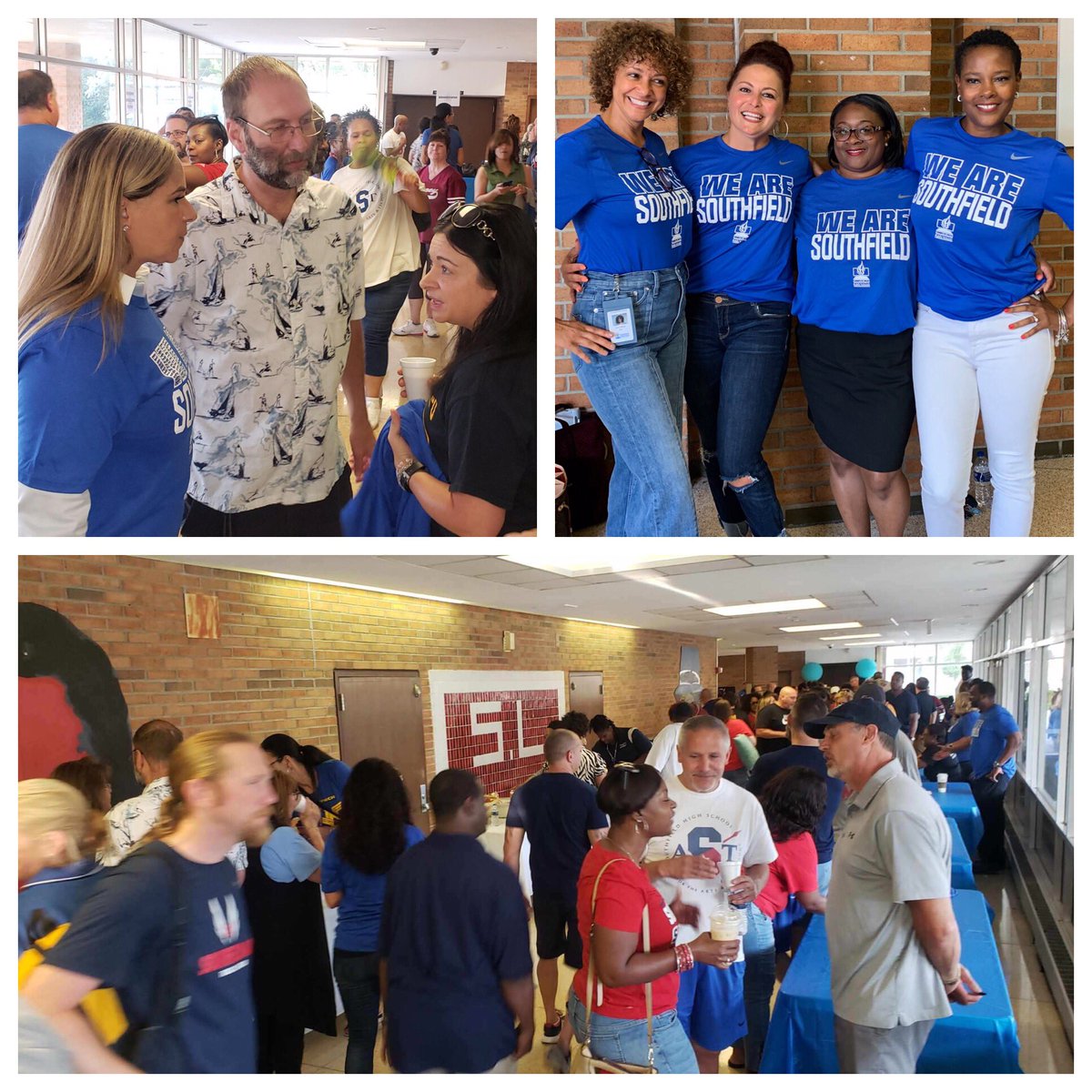 DrJMGreen's tweet photo. Welcome back to the most amazing educators in the State of Michigan! #WeAreSouthfield #OnTheSceneWithDrGreen #YourFutureBrighter https://t.co/3cp1P1e529
