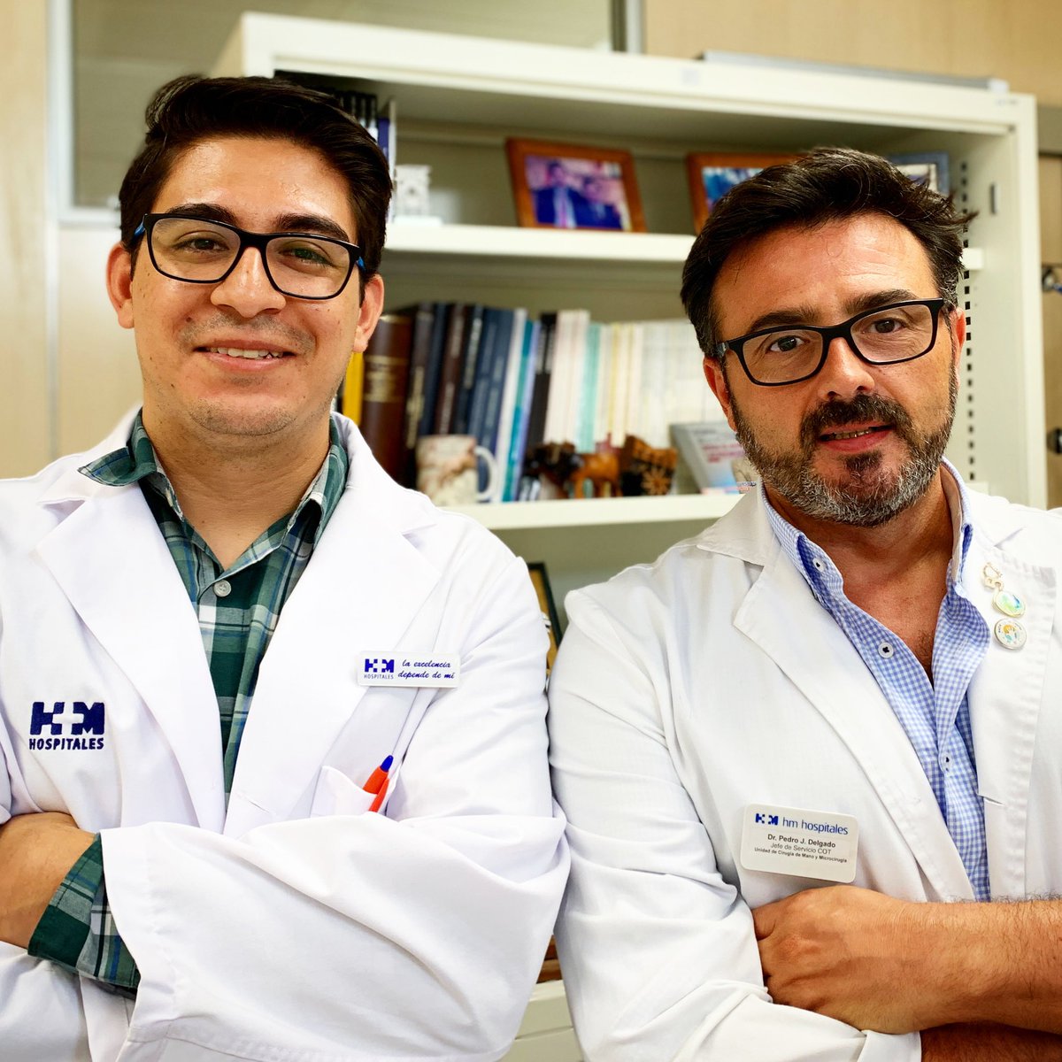 Damos la bienvenida al Dr Luis Alberto Rayón, médico residente del Hospital General de Mexico 🇲🇽, que comienza su rotación en #cirugiademano. Bienvenido! 
<a href="/HMHOSPITALES/">HM HOSPITALES</a>