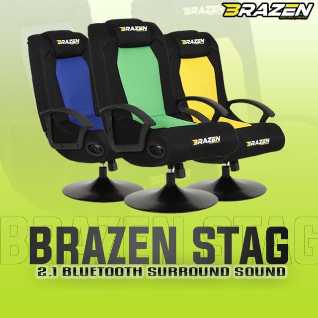 BrazenChair's tweet photo. Chair of the week; BraZen Stag 2.1 Bluetooth Surround Sound Gaming Chair
Connect to any PlayStation, Xbox, Wii, or similar device. Bluetooth and hardwired connectivity available.
#gamingchair #brazengamingchair #GamingNews #GamingSetup #Bluetooth #PlayStation #xbox #Wii #Music https://t.co/Smk9R8VgWj